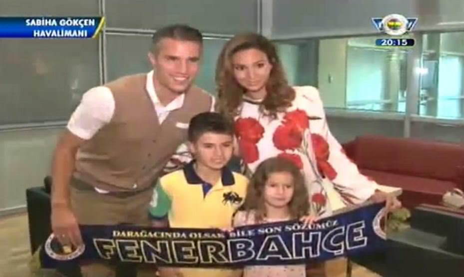 Van Persie İstanbul'da