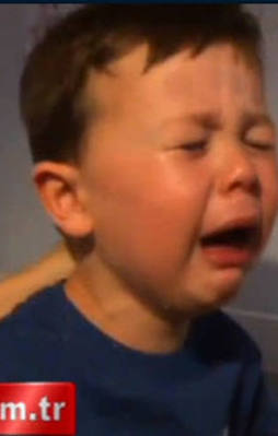 Bu gözyaşları Van Persie için