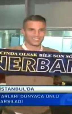 Van Persie İstanbul'da