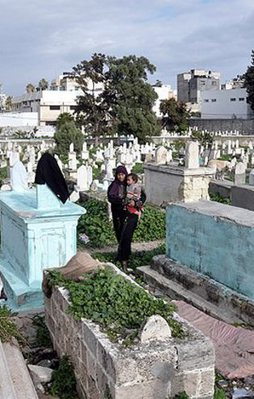 Müslüman mezarlığına Yahudi yerleşimi