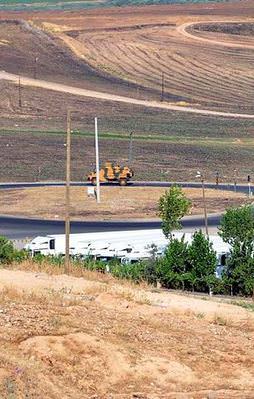 Şırnak'ta 100 araçlık askeri sevkiyat