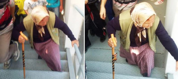 Van Persie hayranı çılgın teyze!