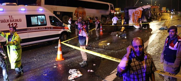 TEM otoyolunda trafik kazaları: 6 ölü