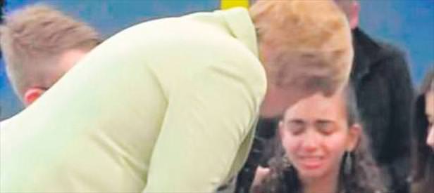 Merkel'in ağlattığı kız artık mutlu