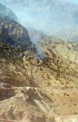 PKK Silopi'de iş makinesi yaktı