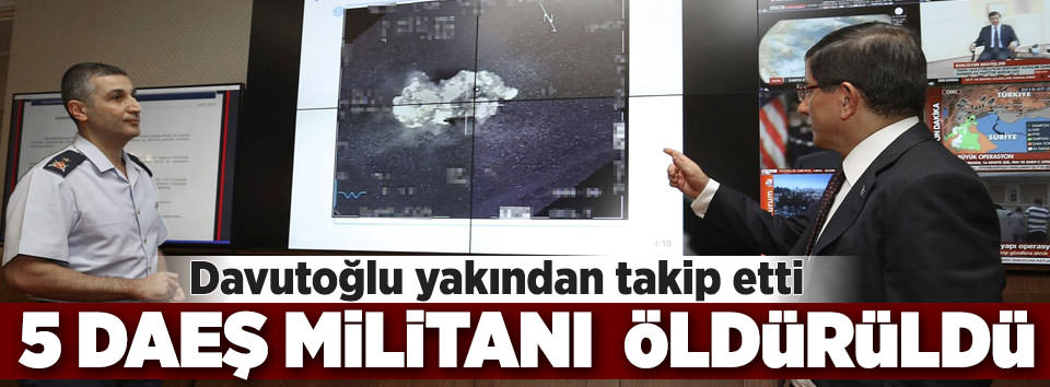 Sınırda 5 DAEŞ militanı daha öldürüldü