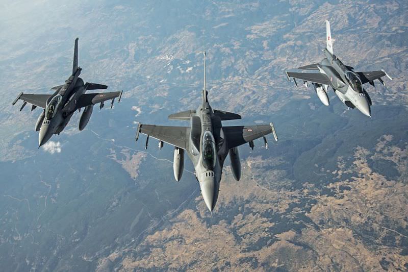 Türk jetleri havalandı