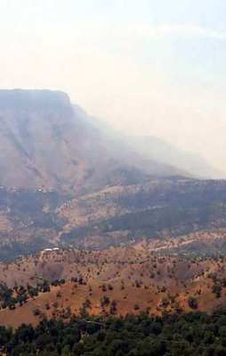 Hakkari'de yoğun top atışı