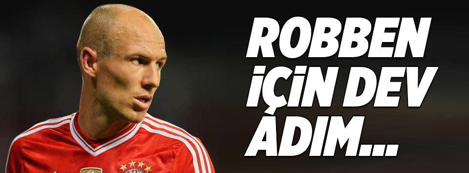 Robben'de dev adım