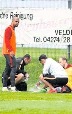 Semih Kaya dünkü idmanı yarıda bıraktı