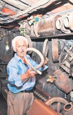 Köy özlemini evin bahçesine taşıdı