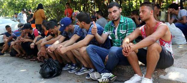 Kaçak göçmenler İtalya diye Mersin’e bıraktılar