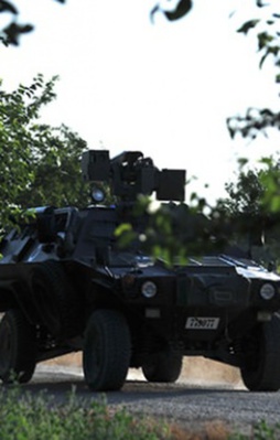 Zırhlı araca hain tuzak