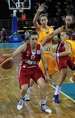 Basketbol'da genç kızlar yarı finalde