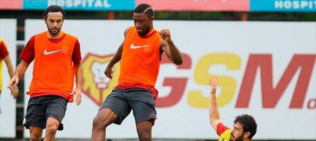 Aslan'ın süper idmanı!