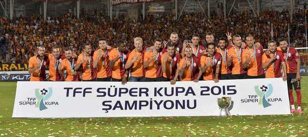 Süper Kupa Galatasaray'ın