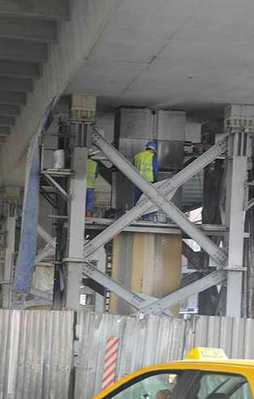 Mecidiyeköy viyadükleri bakıma alınıyor