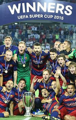 UEFA Süper Kupa'yı Barcelona kazandı