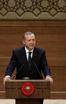 Cumhurbaşkanlığında devir teslim