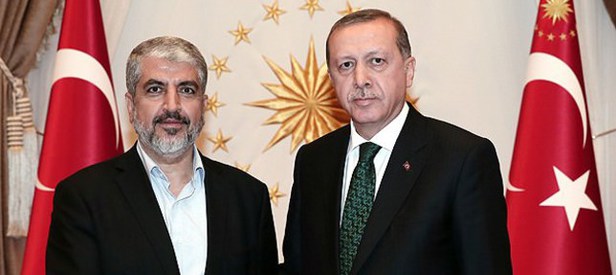 Cumhurbaşkanı Erdoğan Meşal’i kabul etti