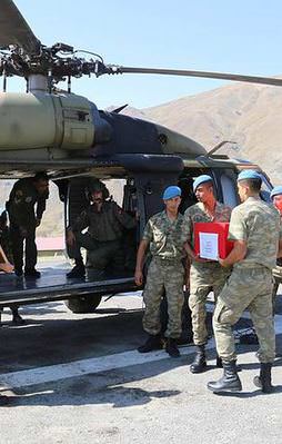Dağlıca şehitleri törenle uğurlandı