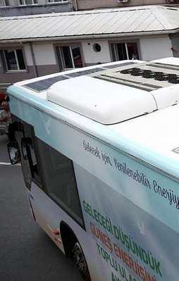 İETT'den güneş enerjili otobüs
