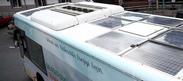 İETT'den güneş enerjili otobüs