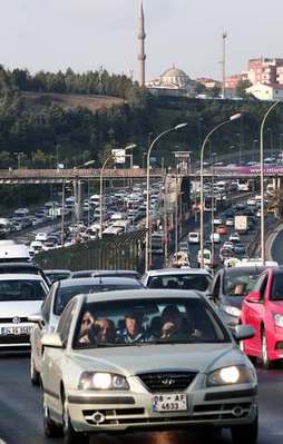 Haliç Köprüsü'nde çalışma