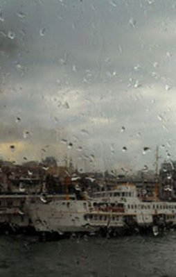 İstanbul'da yağmur başladı