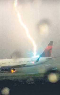 Yıldırım dehşeti