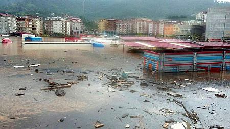 Artvin'de sel felaketi-3