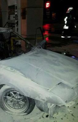 Sigara yakınca otomobil havaya uçtu: 1 ölü