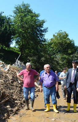 Sel mağdurlarının vergi borçları ertelendi