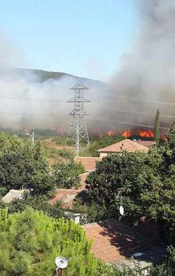 Tuzla'da büyük yangın
