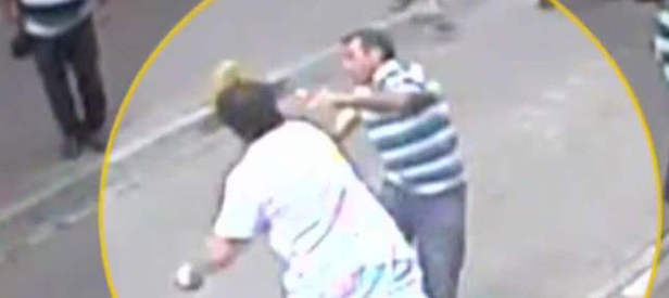 İrlandalı turist tüm esnafı dövdü