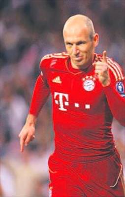 RVP'nin yerine Robben