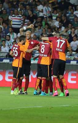 Galatasaray'ın hasreti Konya'da son buldu!