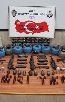 Ağrı'da terör operasyonu: 14 gözaltı