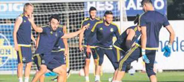 Fenerbahçe son çalışmayı dün akşam yaptı