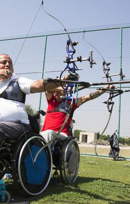 Bedensel engelli okçulardan gümüş madalya