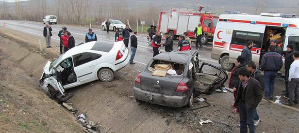 Kayseri’de trafik kazası
