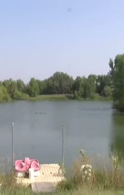 İnsansız hava aracıyla balık tuttu