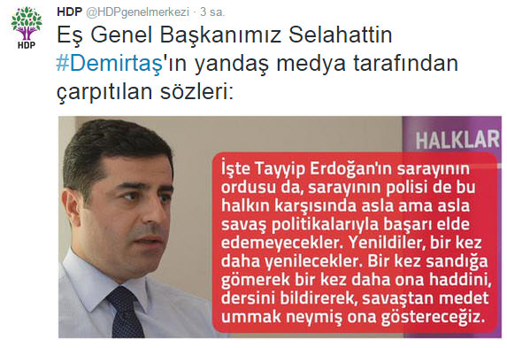 Önce tehdit sonra inkar!-2