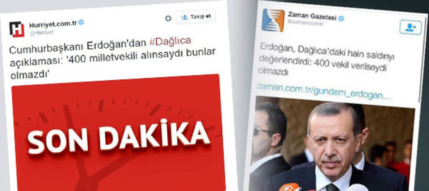Hürriyet ve Zaman’a soruşturma