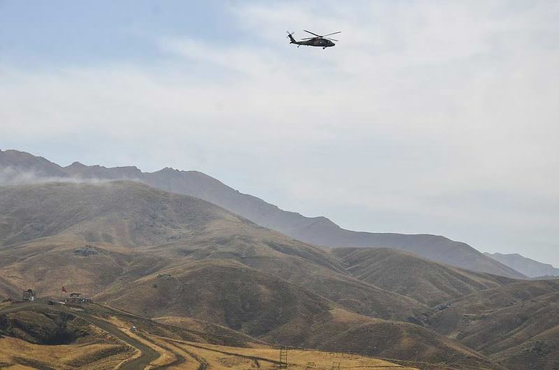 Operasyona helikopter takviyesi