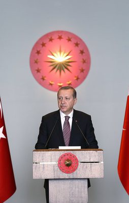 Cumhurbaşkanı Erdoğan'dan baş sağlığı telgrafı