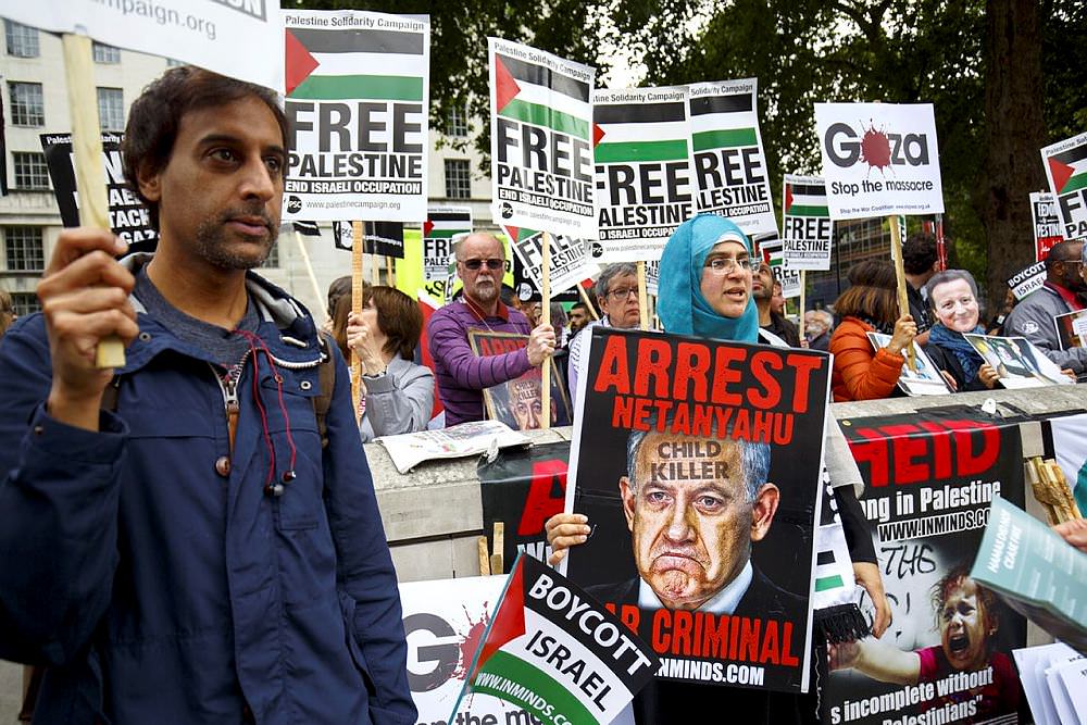 Netanyahu'ya protesto şoku!-1