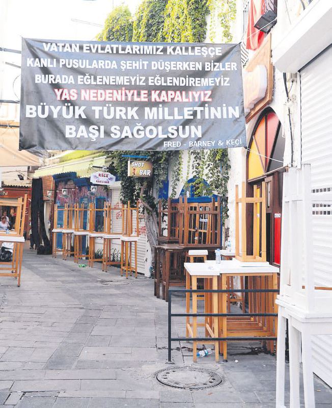 Yastayız kapalıyız