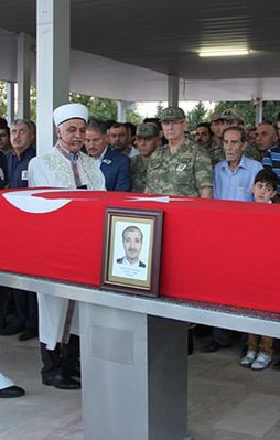 Malatya şehidini uğurladı