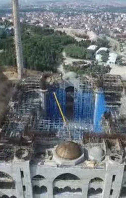 Dev proje böyle görüntülendi